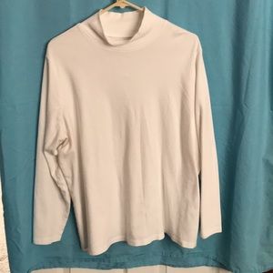 Mock turtleneck shirt